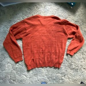 Burnt/pumpkin orange women’s sweater